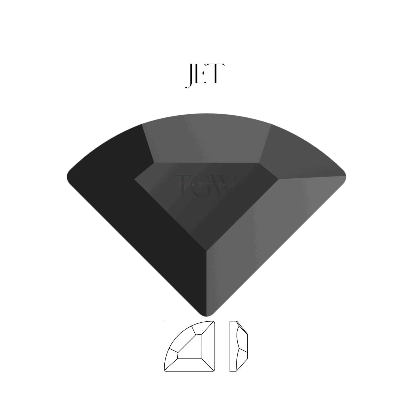 diamant couleur noir jet